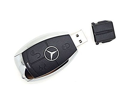 16GB Car Key Flash Drive Cool USB 2.0 Memory Stick