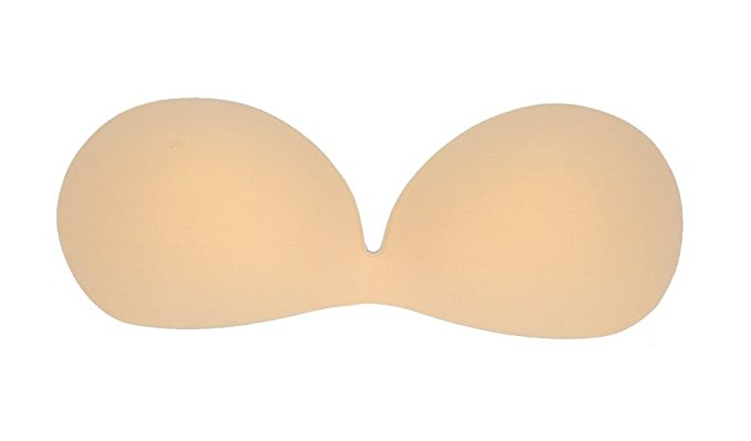 Women's Silicone Bras mango Invisible Magic Strapless Self Adhesive Push-up Bra Gel Backless