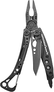 LEATHERMAN, Skeletool CX, 7-in-1 Lightweight, Minimalist Multi-Tool for Everyday Carry (EDC), Home, Garden & Outdoors, Onyx Black