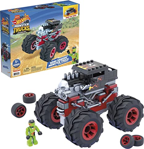 Hot Wheels Mega Construx Bone Shaker Monster Truck