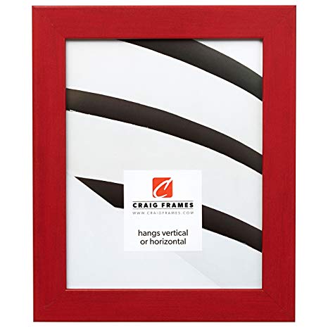 Craig Frames 26024 20 by 27-Inch Picture Frame, Smooth Wrap Finish, 1.26-Inch Wide, Red