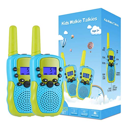 Selieve Toys for 3-12 Year Old Boys, Walkie Talkies for Kids 22 Channels 2 Way Radio Toy with Backlit LCD Flashlight, 3 Miles Range for Outside Adventures, Camping, Hiking