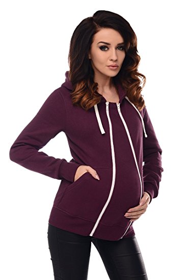Purpless Maternity 3in1 Pregnancy and Nursing Hoodie with Removable Insert 9053