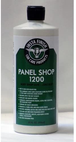 Insta Finish Panel Shop 1200 Body Shop Safe auto Polish Zero dust 32oz