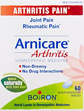 Boiron Arnicare Arthritis Pain Relief Tablets, 60 Count