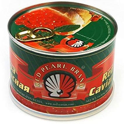 Red Pearl Salmon ( Red ) Caviar in Can ( 454g / 1 Lb )