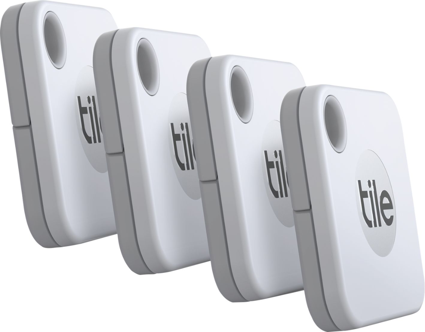 Tile - 2020 Mate Item Tracker (4-Pack) - White/Gray