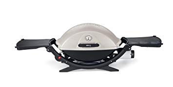 Weber 566002 Q 220 Portable 280-Square-Inch 12000-BTU Liquid-Propane Gas Grill  (Older Model)