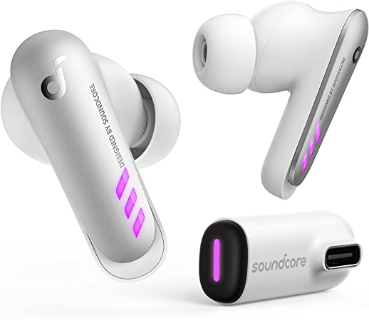 soundcore VR P10 Wireless Gaming Earbuds, Authorized Meta/Oculus Quest 2 Accessories, &lt;30ms Low Latency, Dual Connection, Bluetooth, 2.4GHz Wireless, USB-C Dongle, PS4, PS5, PC, Switch Compatible