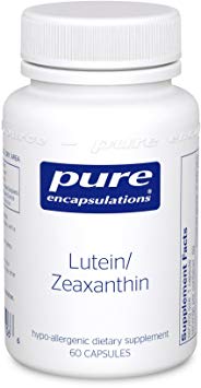 Pure Encapsulations - Lutein/Zeaxanthin - High Strength Blend for Macular Support and Overall Visual Functioning* - 60 Capsules