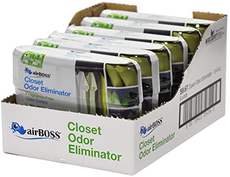 airBOSS Closet Odor Eliminator (Case of 6)