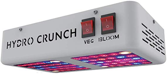 Hydro Crunch B350200200 300-Watt Full Spectrum LED Grow Light, 300W Veg/Bloom