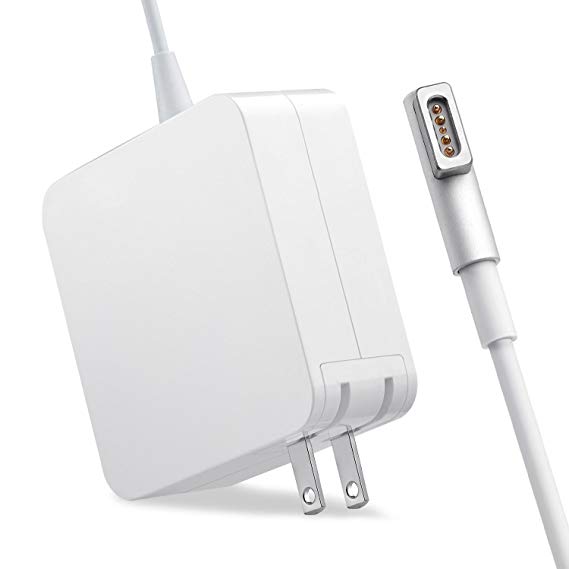 Mac Book Air Charger, AC 45W Magsafe L-Tip Power Adapter Charger Replacement MacBook Air 11/13 inch (Before Mid 2012)