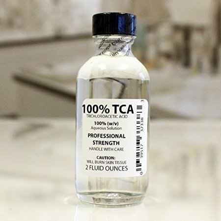 Trichloroacetic Acid Solution TCA 100% Concentrated Chemical Skin Peel (2 Ounce)