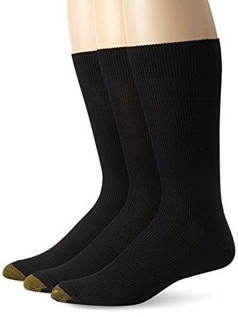 Gold Toe Men's Metropolitan Dress Sock 3 Pack