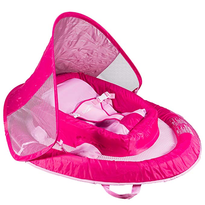 SwimWays Infant Baby Spring Float, Pink