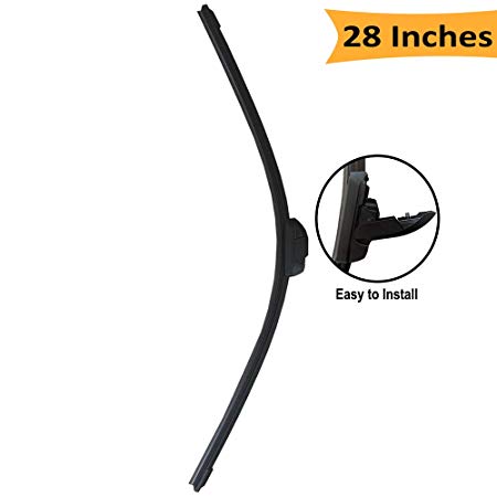 CARBONLAND Wiper Blades 28-inches Windshield Wipers Universal (1-Pack).