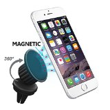 Car Holder eLander8482 Air Vent Magnetic Universal Car Mount Holder with 360 rotate Tilt Swivel for Iphone 6 6 Plus 5s 4s Samsung Galaxy S6 S5 S4and Most of the Mobile Cell Smartphones