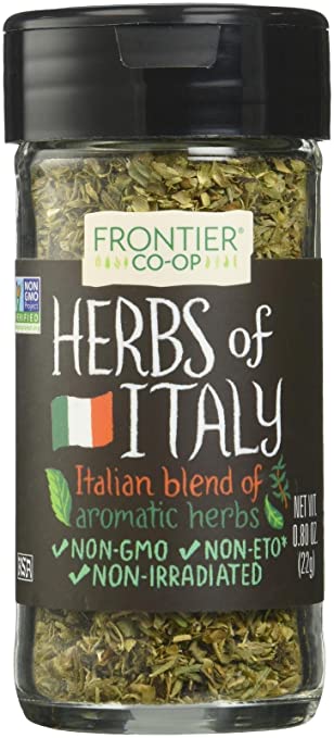 Frontier Herb Italy Blend Spice - Salt - Free Blend - 0.8 Ounces