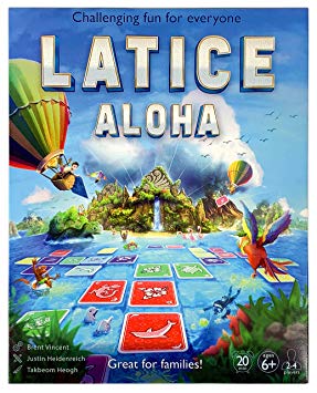 Latice Cards Aloha Strategy Game - The Popular New Family Game for Kids and Adults, Challenging Fun for Everyone