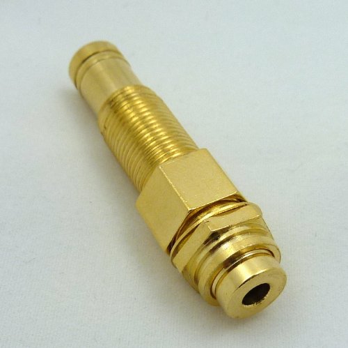 Philmore 3.5mm Panel Mount Stereo Jack with Gold Plated Metal Housing : 45-399G (1)