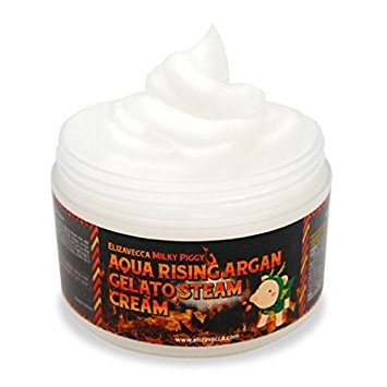 Elizavecca Aqua Rising Argan Gelato Steam Cream 100gram