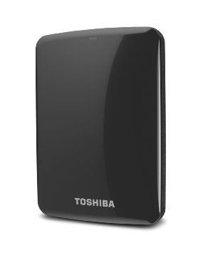 (Old Model) Toshiba Canvio Connect 500GB Portable Hard Drive, Black (HDTC705XK3A1)