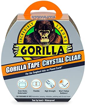 Gorilla Crystal Clear Tape | 16.4m