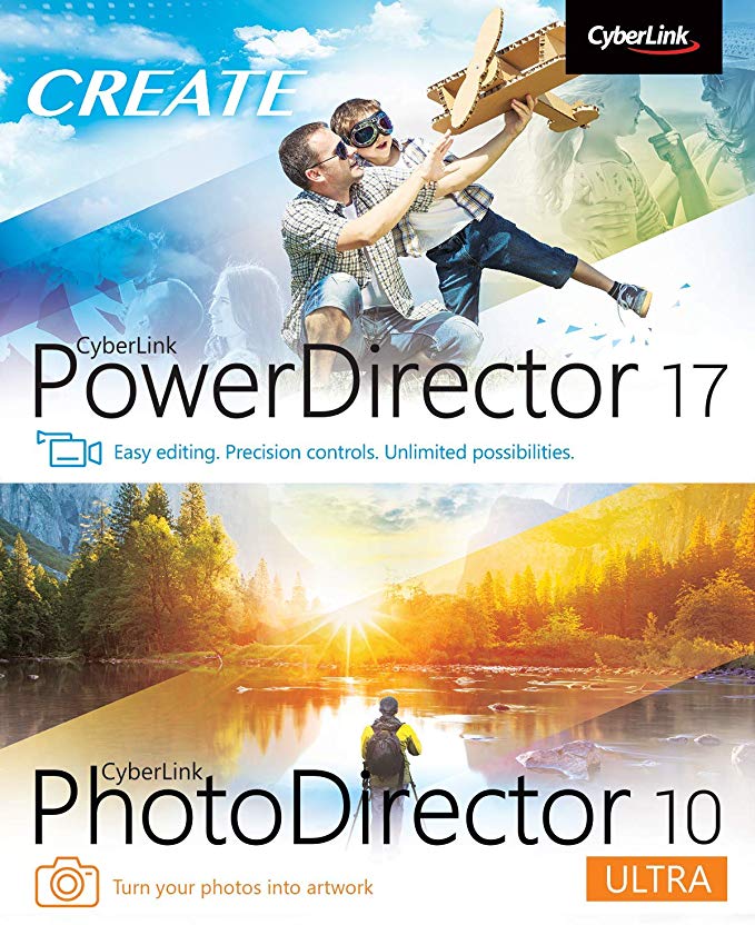 Cyberlink PowerDirector 17 and PhotoDirector 10 Ultra [PC Download]