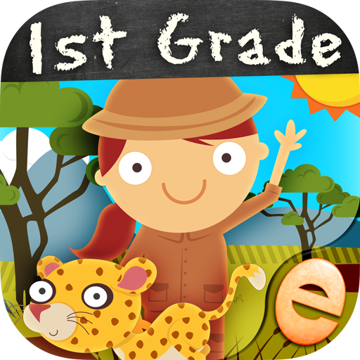 Animal First Grade Math Games for Kids with Skills Free: The Best Kindergarten, 1st and 2nd Grade Numbers, Counting, Addition and Subtraction Activity Games for Boys and Girls