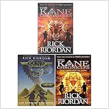 The Kane Chronicles Collection Rick Riordan 3 Books Set Red Pyramid,Throne Fire