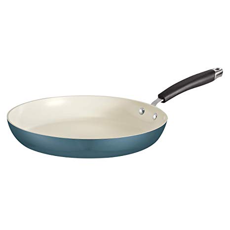 Tramontina 80110/074DS Style Ceramica Fry Pan, 12-inch, Mediterranean Blue, Made in Italy