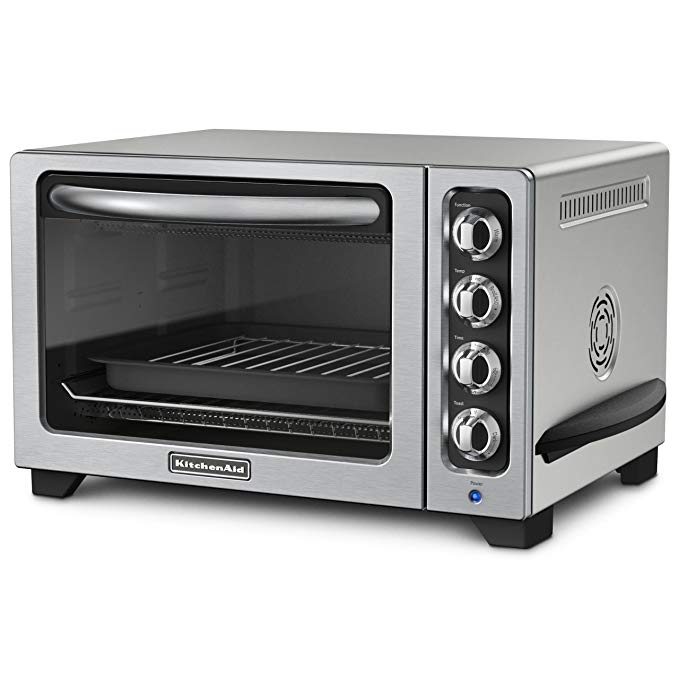 KitchenAid KCO223CU Convection Countertop Oven, Contour Silver