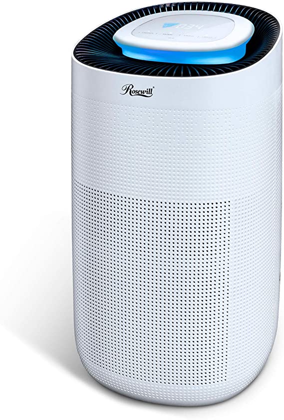 Rosewill True HEPA Large Room Air Purifier for Home or Office | Carbon Filter | (RHAP-20002)