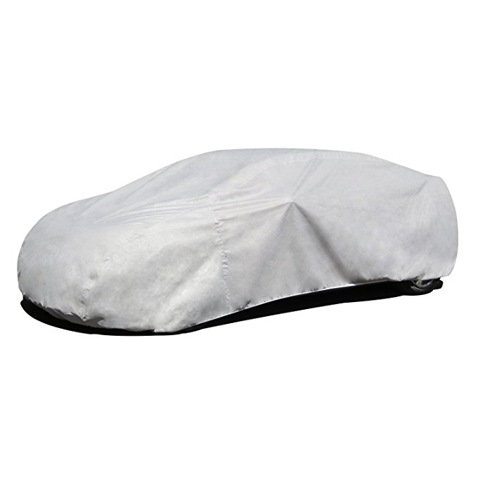 Budge Lite Car Cover Fits Sedans up to 170 inches, B-2 - (Polypropylene, Gray)