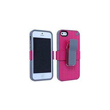 Puregear 60004PG Utilitarian Smartphone Support System for iPhone 5 - 1 Pack - Retail Packaging - Pink
