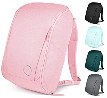 Simple Modern Wanderer Backpack with Laptop Compartment Sleeve - 25L Travel Bag for Men & Women College Work School - Wanderer: Blush