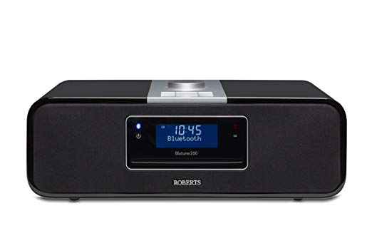 Roberts Blutune200 Black DAB/DAB /FM/CD/USB/SD/Bluetooth Sound System