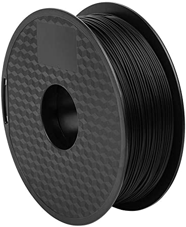 Ender PLA Filament 1.75mm 3D Printer Filament PLA for 3D Printer 1kg Spool (2.2lbs), Dimensional Accuracy of  /- 0.02mm PLA Black