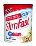 SlimFast 321 Plan French Vanilla Protein Shake Mix 1283 Ounce Pack of 3