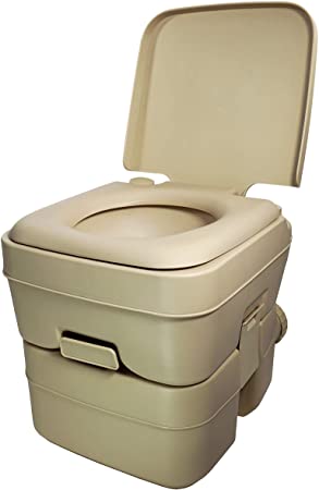 Palm Springs Outdoor 5 Gal Portable Outdoor Camping Recreation Toilet
