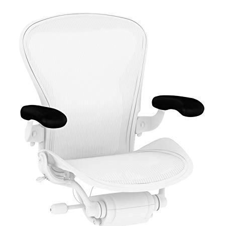 Herman Miller Vinyl Armpads for Classic Aeron Chair (2 Pack)