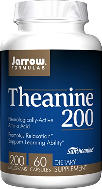 Jarrow Formulas - Theanine 200, 200 mg, 60 Capsules