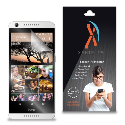 XShields 2-Pack Screen Protectors for HTC Desire 626 Ultra Clear