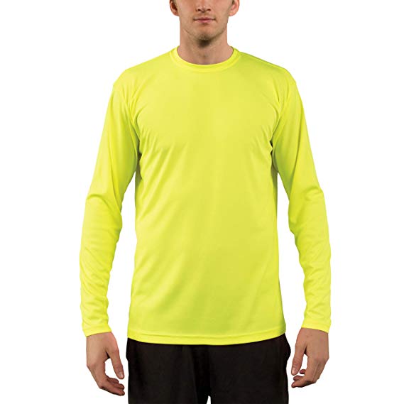 Vapor Apparel Men's UPF 50  UV Sun Protection Performance Long Sleeve T-Shirt