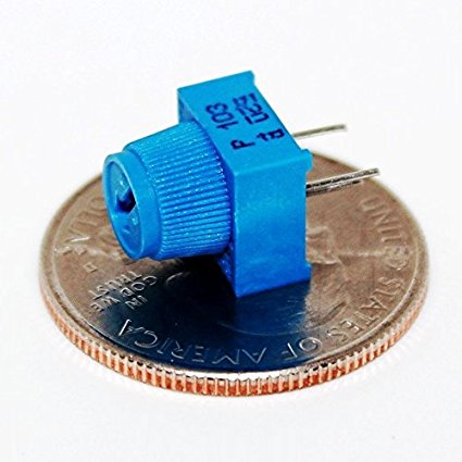 DIKAVS 10PCS Breadboard Trim Potentiometer With Knob 10K for Arduino