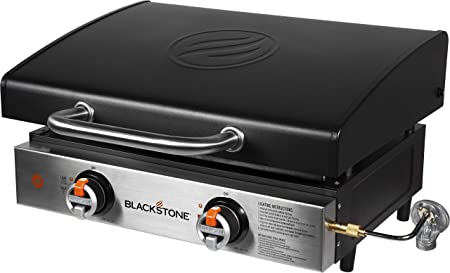 Blackstone 1813 Tabletop Griddle with Hood, Black