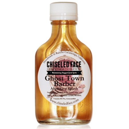 Ghost Town Barber Aftershave Splash By Chiseled Face Groomatorium - Handmade, Small Batch, Luxury Grooming Products