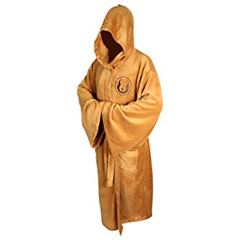 Star Wars Jedi Hooded Bath Unisex Robe - One Size Fits All