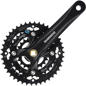 Shimano M361 Hybrid Crankset (Black)